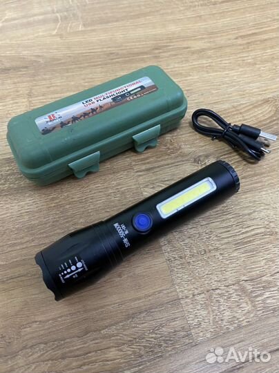 Фонарь светодиодный аккумуляторный