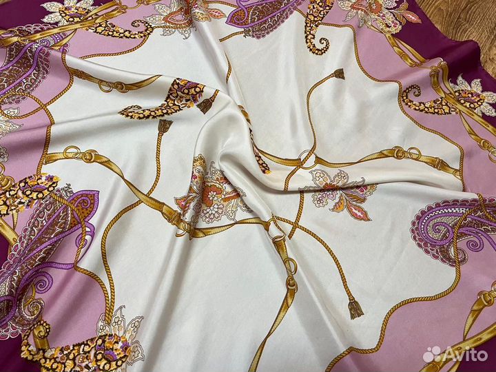 Платок из натурального шелка