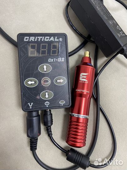 Тату машинка и блок питания