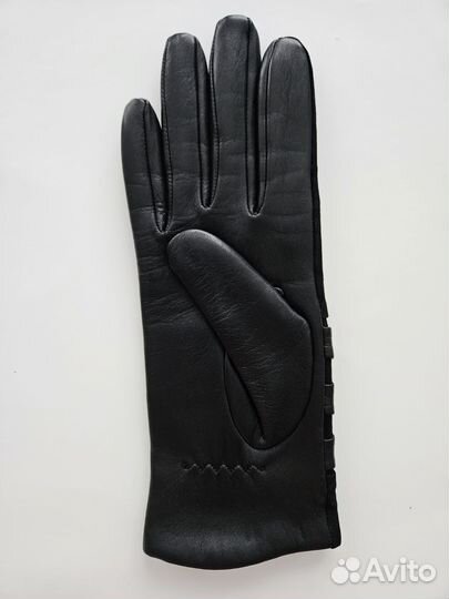Перчатки женские кожаные новые 7.5