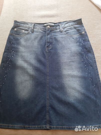 Юбка джинсовая