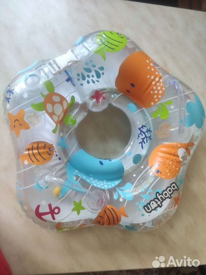 Развивающий водный коврик+круг на шею