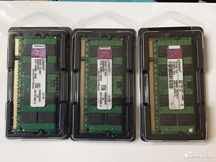 Оперативная память 2 гб DDr2 800 Mhz, So-Dimm