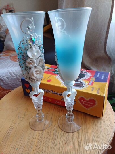 Свадебные бокалы