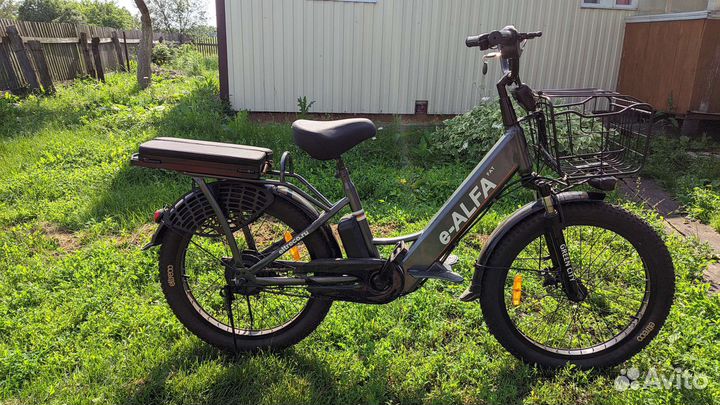 Электровелосипед green city e alfa fat