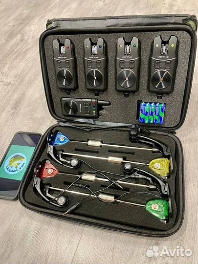 Сигнализаторы поклевки Mifine с батами комплект