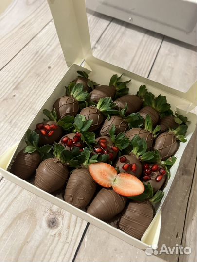 Клубника в бельгийском шоколаде