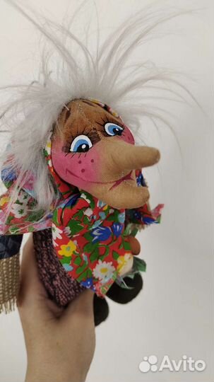 Баба-Яга авторская кукла