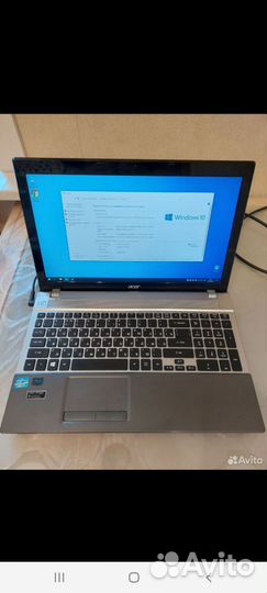 Acer v3 571g Core i7 (8 Ядер) /500Гб/8Гб/GT-710m