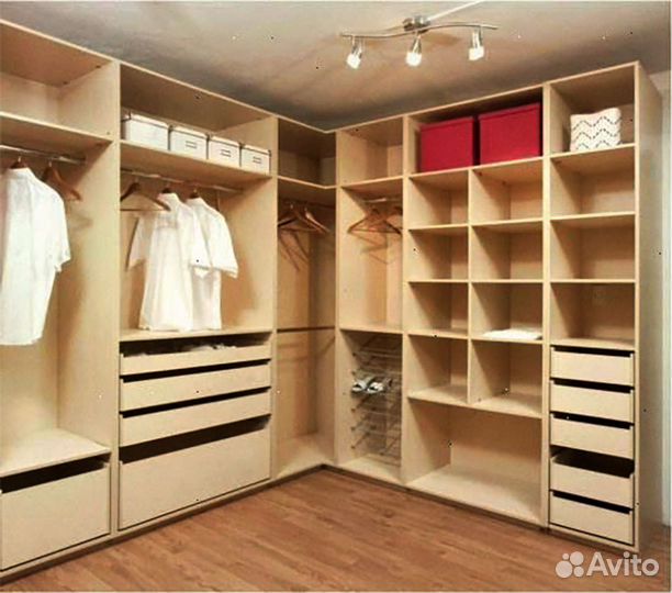 Гардеробы любой сложности