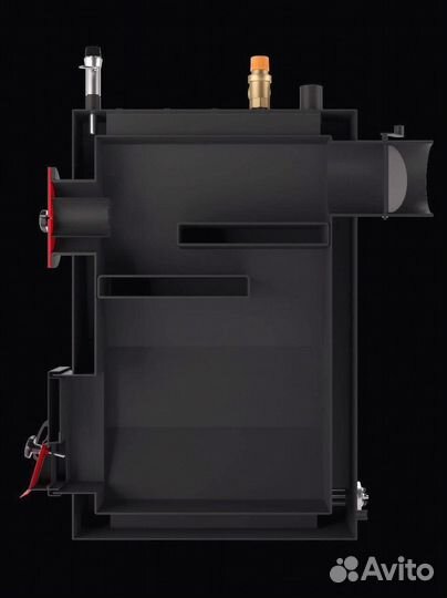 Твердотопливный котёл 50 квт