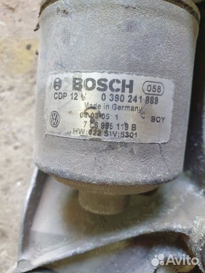 Мотор дворников Volkswagen Touareg 2007-2010