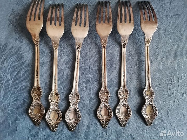 Столовые приборы из мельхиора времён СССР