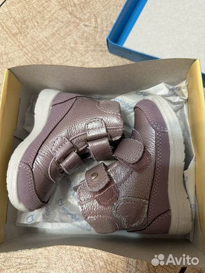 Ботинки демисезонные для девочки 21 размер котофей