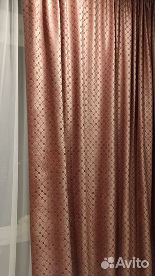 Шторы бархат + 2 наволочки для подушек 45х45