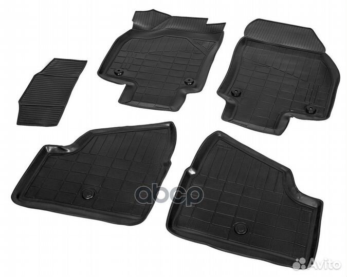 Коврики салона (полиуретан) 14202001 Rival
