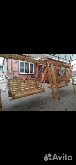 Качеля садовая