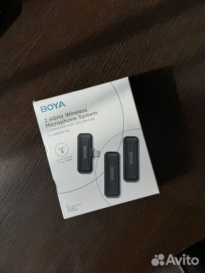 Петличный микрофон boya для iPhone