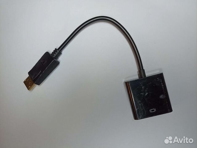 Переходник адаптер display port - vga, DP-VGA