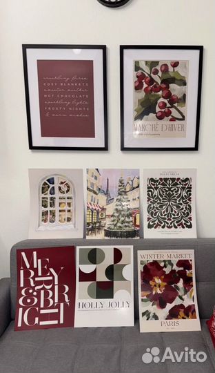 Набор постеров 8шт