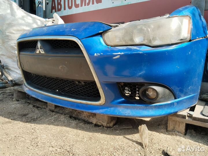 Ноускат(передняя часть) Mitsubishi lancer 10 рест