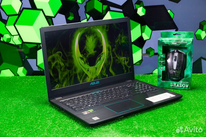 Игровой ноутбук Asus / Ryzen 5 / GTX 1050 / SSD