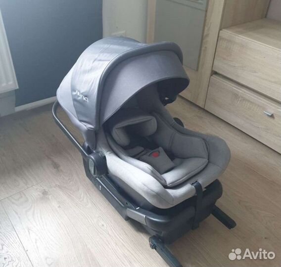 Автолюлька nunа piрa liтe с базой isofix
