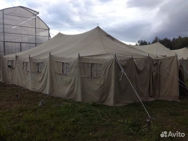 Армейская 30 местная палатка усб-56.Памир-30.М-30