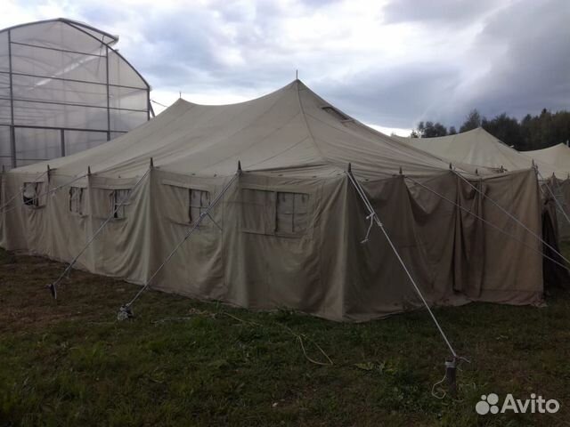 Армейская 30 местная палатка усб-56.Памир-30.М-30