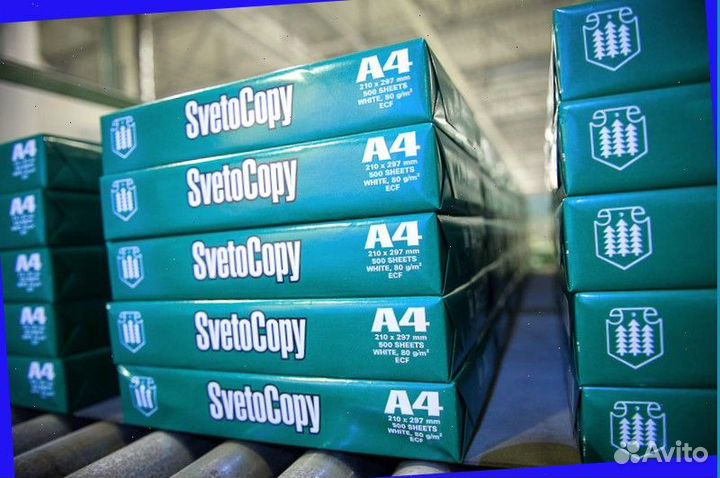 Белая Бумага со склада