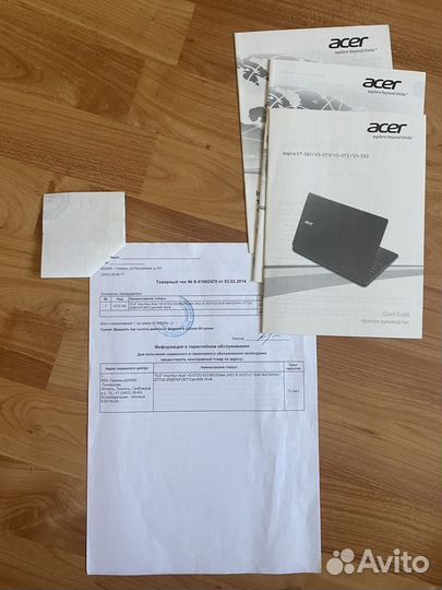 Acer aspire V5 572g