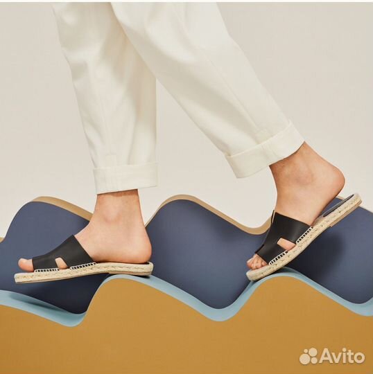 Шлепанцы мужские hermes 41