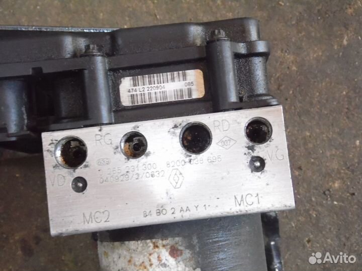 Блок абс Рено Меган Сценик 2