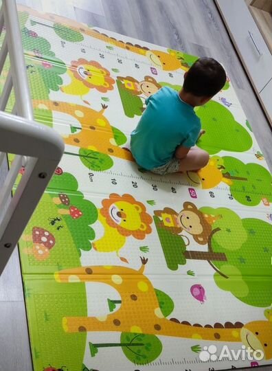 Детский коврик для ползания пазл
