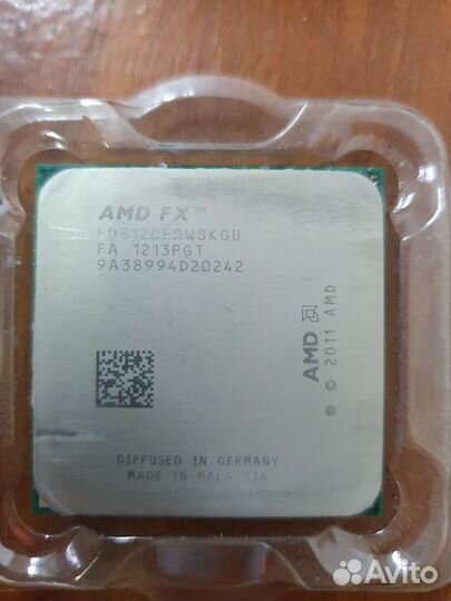 Процессор fx 8120 8 ядер am3+
