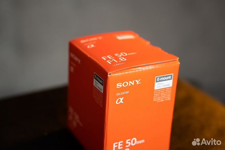 Новый объектив Sony FE 50mm f1.8 (SEL50F18F)