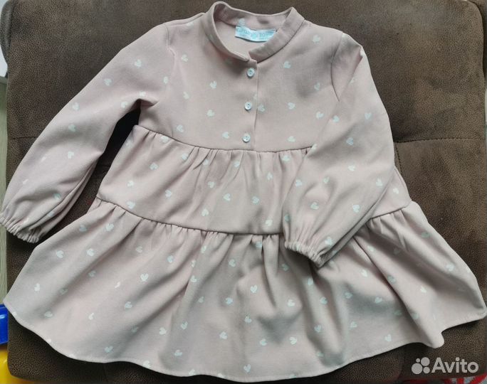Платье для девочки 98 104 розовое
