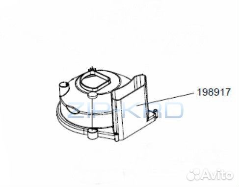 Perfect AIR allergy pure 786526 - Корпус мотора дл