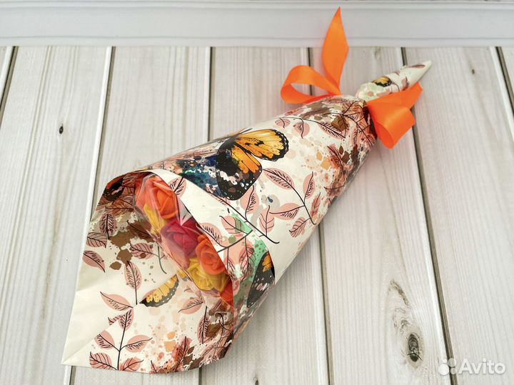 Сладкий букет из шоколада