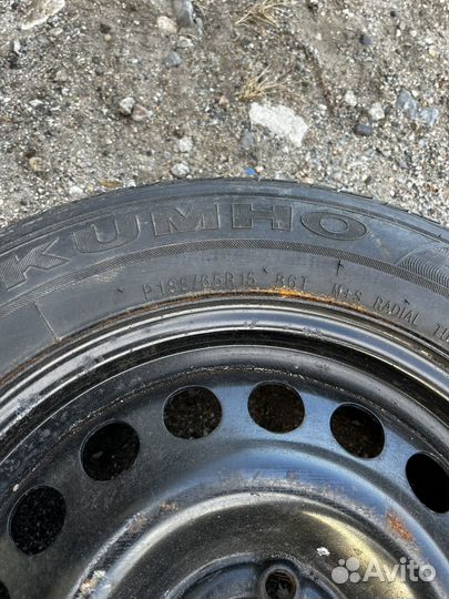 Шина с диском r15 Kumho