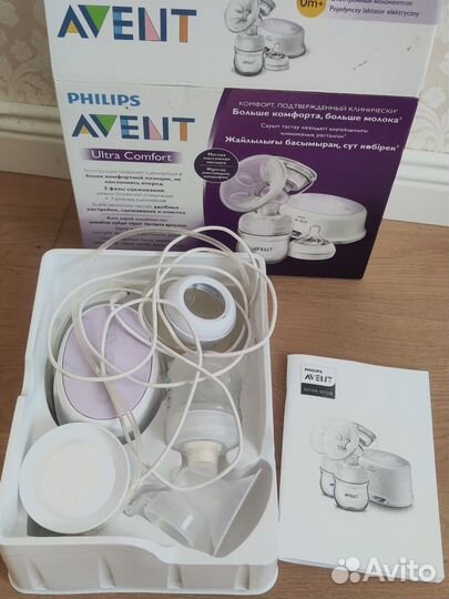 Молокоотсос avent электрический