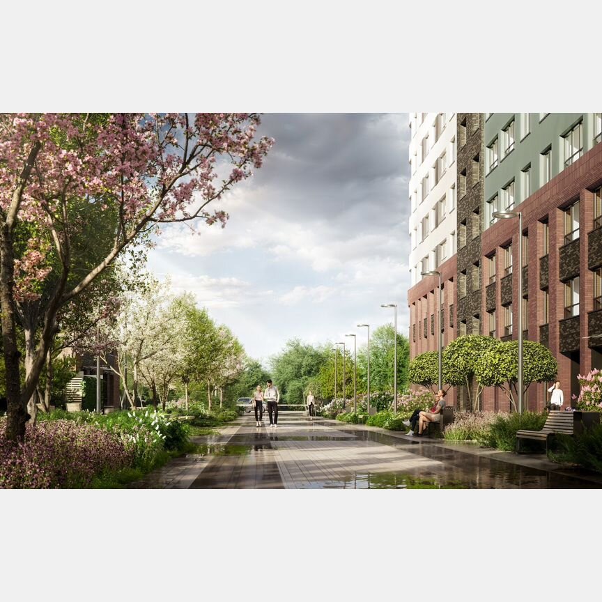 1-к. квартира, 33,4 м², 14/17 эт.