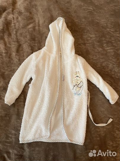 Детский халат на 2 года