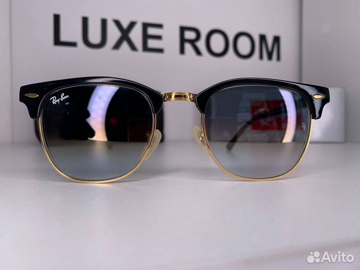 Очки Ray Ban Clubmaster 3016 + Чехол