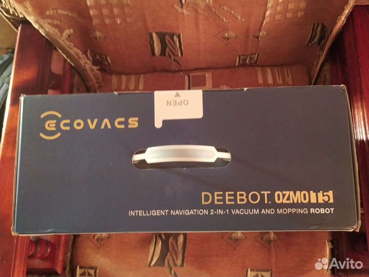 Робот пылесос ecovacs deebot ozmo t5