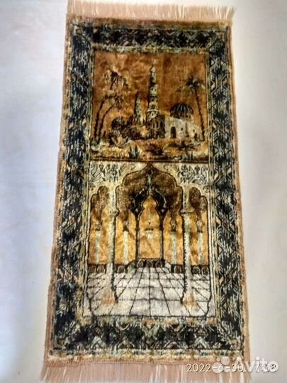 Винтажный лебедь вельветовый гобелен 100*50