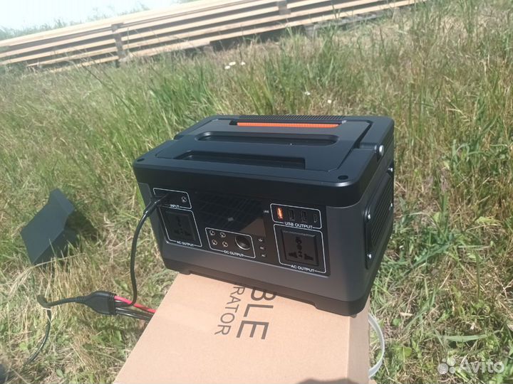 Портативная электростанция 500Вт с солнечн. батаре