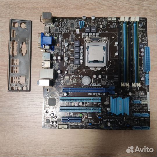 I5 3570, asus P8B75-M rev 1.03, 16 гб озу