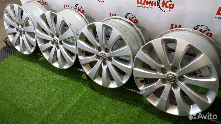 862) К-кт дисков ориг литых R17 opel 5х105