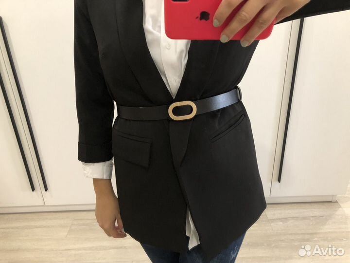 Ремень женский, натуральная кожа